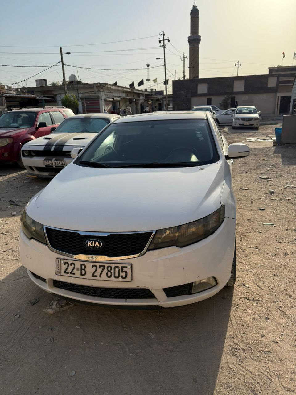 سلام عليكم للبيع كيا سيراتو موديل 2011 خليجي  محرك 1600دوش محرك كير تبريد حداديه كفاله سياره فول مواصفات رقم اربيل جديد سنويه مجدده سياره جديده سعر 93$ بيها مجال ***********/عنوان المنصور & الكرادة
