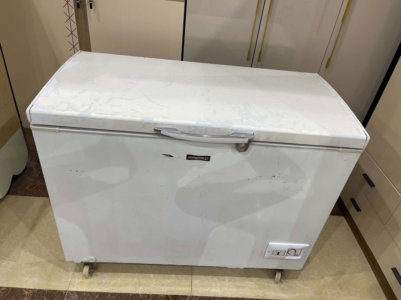 مجمده مستعمله نوعيتها كونكورد حجمها 16 قدم نضيفه كلش مبيها اي عيب شرط الشغل وشرط موو مصلحه ابد مكانها تكريت شارع الزهور للاستفسار ***********
