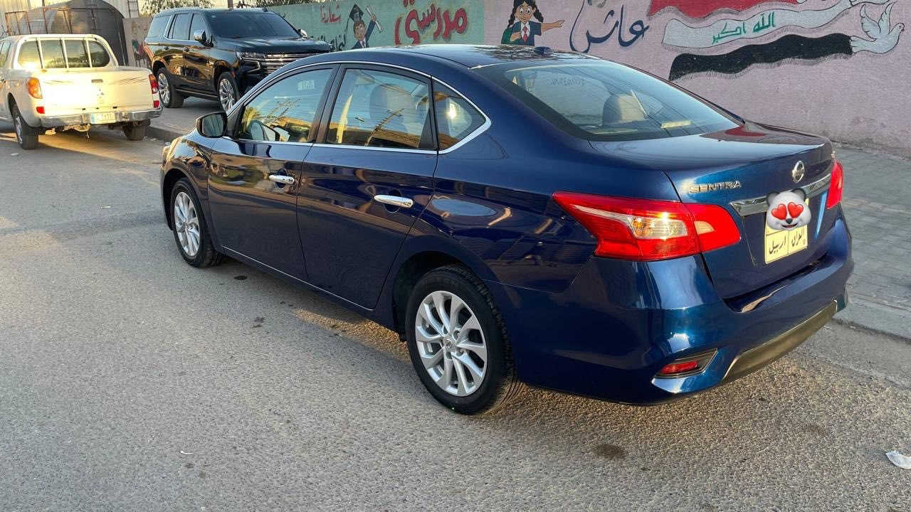 نيسان سينترا 2018  (وارد أمريكي)🇺🇸
مواصفات SV
مثبت سرعه 
نظام قياده ECO  
تحكم ستيرن جهتين 
رادار امامي 
 بصمه تشغيل
وبصمة ابواب وجنطه
محرك 1.8  مكفول
كاميرة بلاديه 
صدر امامي وخلفي كله جديد 
ماشيه  ٩٧ الف ميل  
رقم  السيارة (اربيل) با أسمي 
السنوية منتهيه سنة ٢٠٢٤
السعر  9,600 ( تسعة الاف وستمائة دولار) 
الضرر كما موضح في الصور 
مع باب السائق بيه طخه ومصلح   
مكان السياره  بغداد - الكرخ
للاستفسار اتصل (  ***********  )
￼￼
￼
