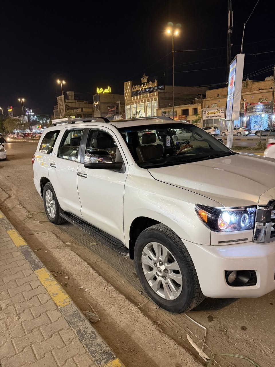 سكويا بلاتنو   معروفه موصفاته اعلى فئه  داخل مشمشي بيه قطعتين صبغ مكينه كير تبريد مكفولات على فحص بسمي مكان سياره في نجف البيع ١٦٥٠٠  الف دولار يعني دفتر وخمسه ستون ورقه او مروس جكساره حدث مكان سياره في نجف بسمي


**إذا كنت صاحب هذا الإعلان وتريد حذفه لأي سبب، رجاءا أرسل رسالة إلى الدعم الفني**