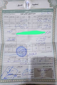 قطعه للبيع ٢٠٠ متر التفاصيل على الخاص 07801024274