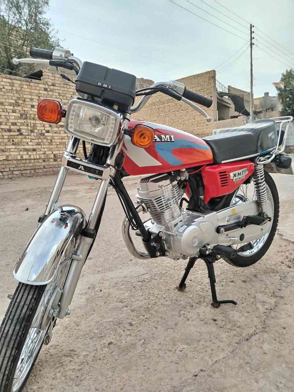 دراجه ايراني نامه شلامجه اصل مكفوله  بدون اورق سعره 750شراي يتصل ***********
