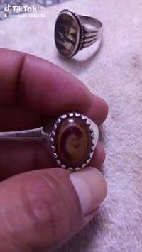 اللهم صل على محمد وال محمد عقيق شجري قديم مصور واضح جدا   مع عقيق جزع ...