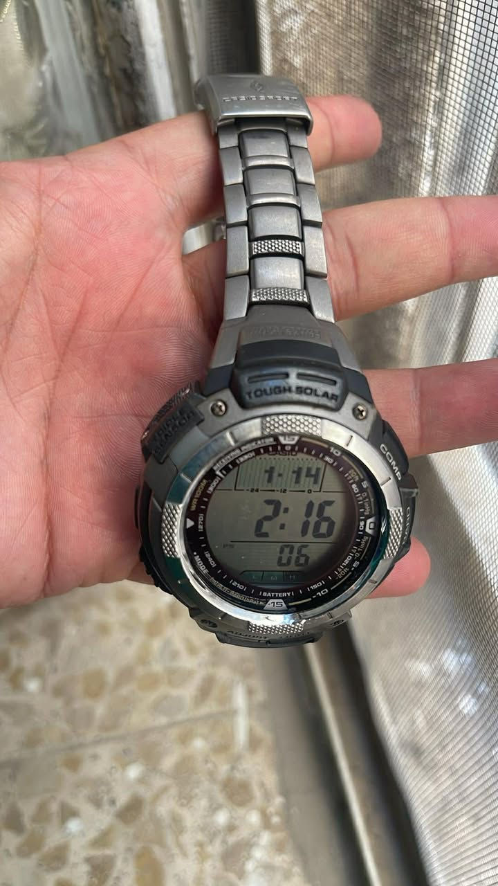 كاسيو باثفايندر اصلي ياباني موديل حديث اخو الجديد نظافة ٩٠ بالمية سير كامل بدون علبة السعر ٢٢٥ الف


**إذا كنت صاحب هذا الإعلان وتريد حذفه لأي سبب، رجاءا أرسل رسالة إلى الدعم الفني**