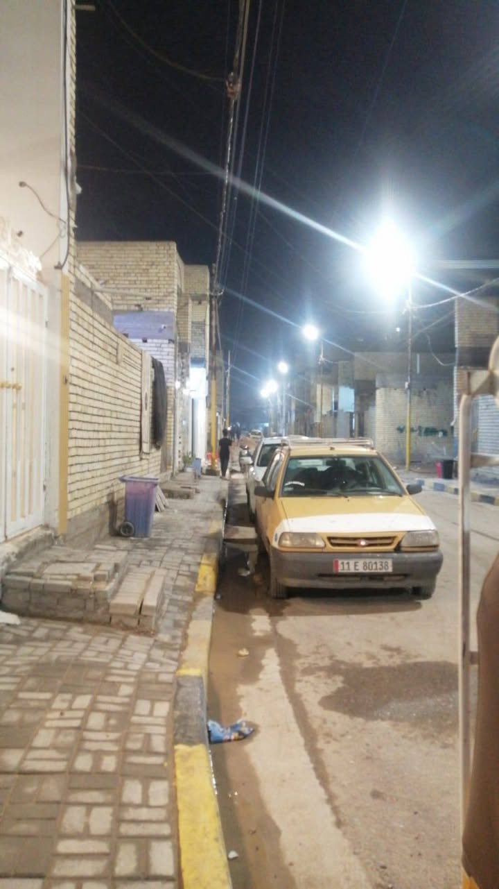 سلام عليكم للبيع قطعة ارض 100 متر 5×20 مصبوبه رفت + مجاري منطقة خدمات كاملة تبليط مقرنص رصيف كامل خدمات حي الكوفة منطقة علي اسمر الاستفسار
***********
