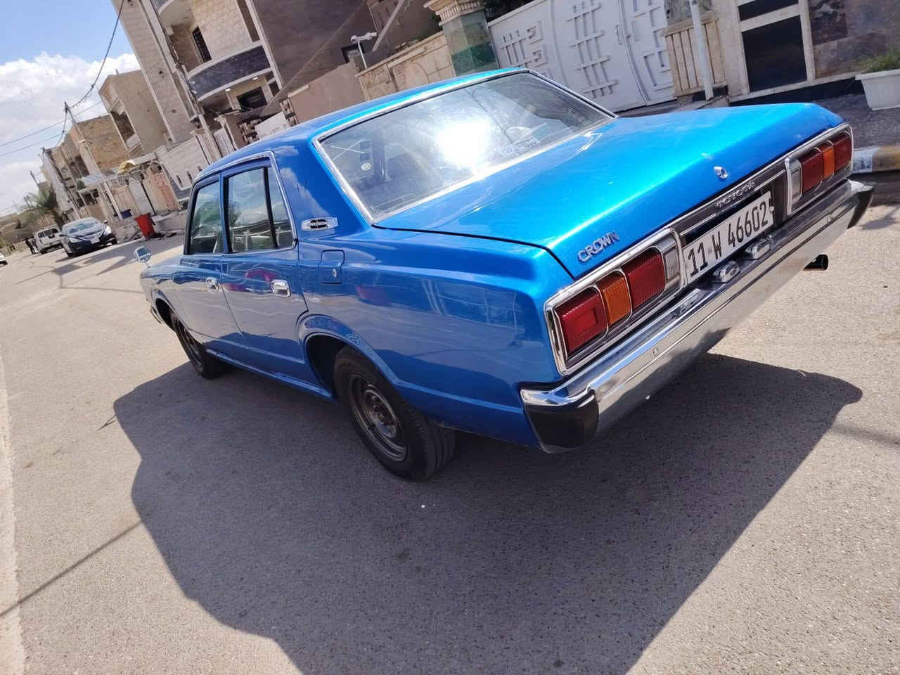 كراون 76 فقط صبغ اثر جراد السعر 105 ورقه مكاني بغداد الدوره السياره جاهزه تبريد شغال ***********
