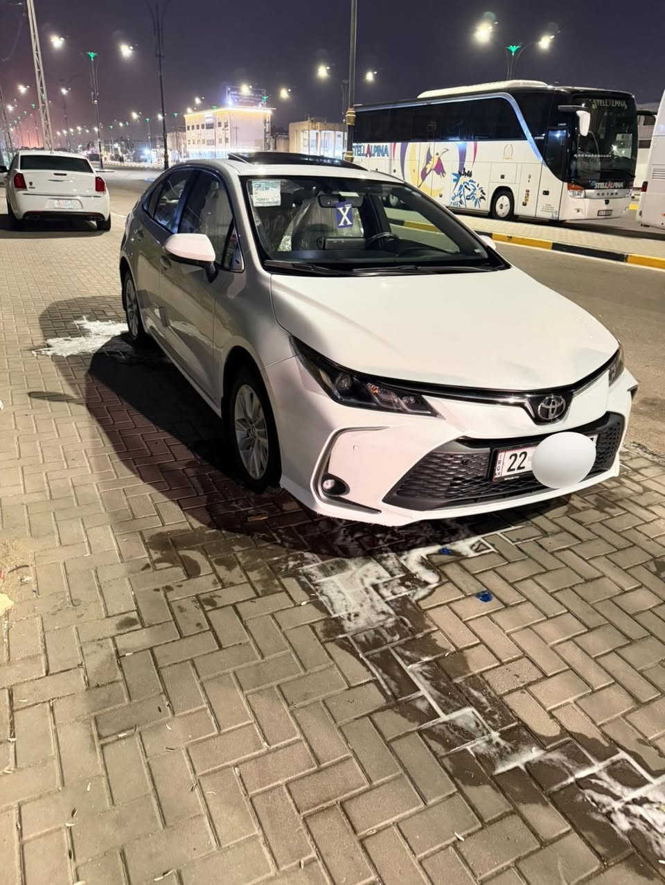 كورلا SAS
خليجيه 2023 صدفيه مكينه 1800 

50km 
حساس امامي خلفي  
مداخل بيجي مخمل 
كامره خلفيه 
شاشه Apple CarPlay
لد نهاري 
5 ويلكب بلادي 
فتحه +بصمه 
صندوق ذكي 
للستفسار بيع او مراوس   ***********
