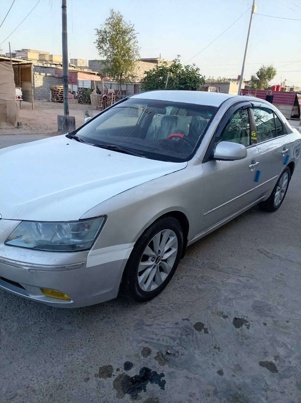 سوناتا موديل 2008 سياره وارد امريكي مصبوغه عام جمالي سياره جاهزه من مكينه كير حداد تبريد جاهزه رقم بصره مكان سياره بصره سعر 72 رقم الهاتف ***********
