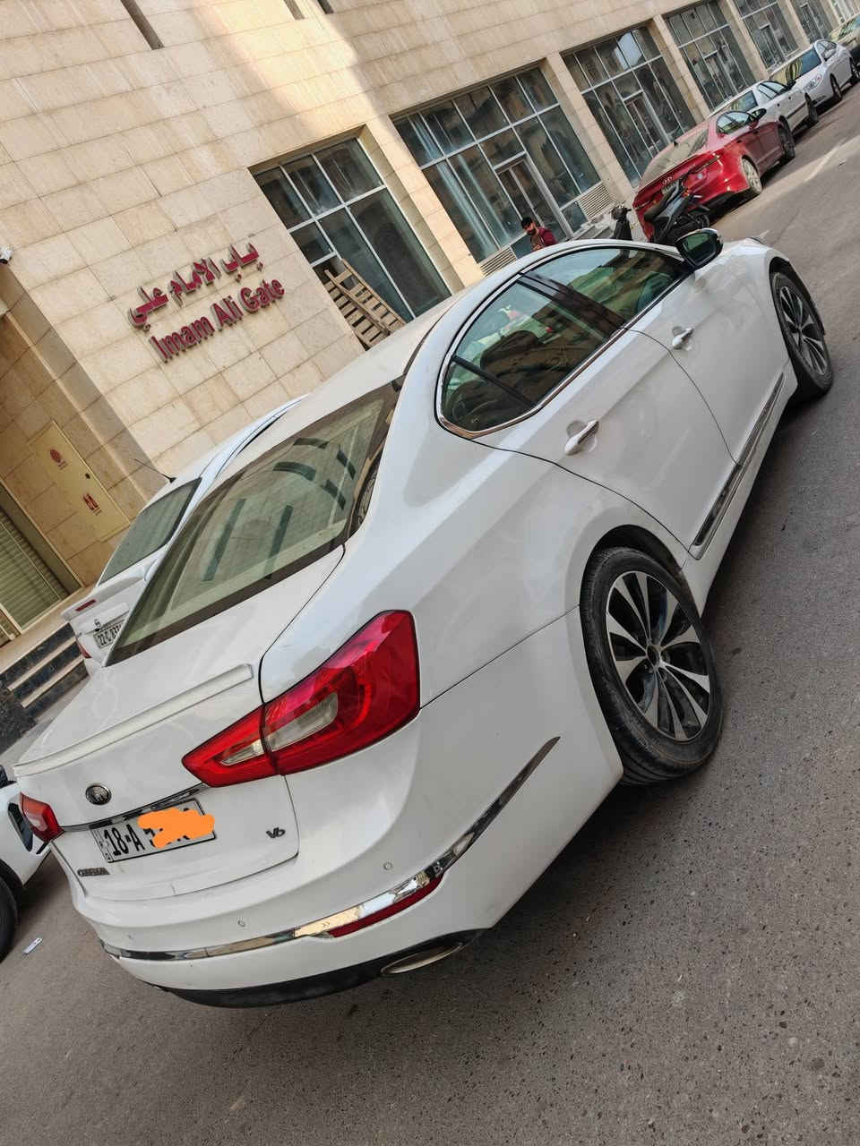 ***********  ***********
كيا كادنزا 2014 خليجي فول vib عدا الفتحه رقم بابل دولي تحويل مباشر مكينه 6 سلندر بصمه شاشه كاميرا حساس مري شفط لد امامي خلفي كشنات كهرباء جلد ستيرين كهرباء شاشه ديجتال گير مكينه تبريد عالشركه صبغ عام بدون داخل كص شواصي مكفول عنوان نجف شارع المطار
