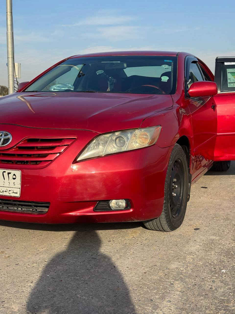 السلام عليكم
السعر 97

السياره كامري 2010  وارد امريكي 

رقم صلاح الدين شرط التحويل والغرامات 

محرگ گير بل شرط 

صدر امامي خلفي كلو جديد 

كهربائيات كلهه شغاله 

تايرات جدد 

سياره بيهه بس ربع البنيد صبغ  ( السياره مكفوله من الداخل والشواصي ) 

مكان السياره صلاح الدين العلم 

السعر 97وبيهه مجال 

اي استفسار اتصل بل رقم 

*********** 

وحياكم الله 

ملاحضه . ( بيع نقد فقط لا وعده ولا قسط )
