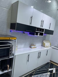 كاونتر MDF • مرمر ١٢٠سم • سنك