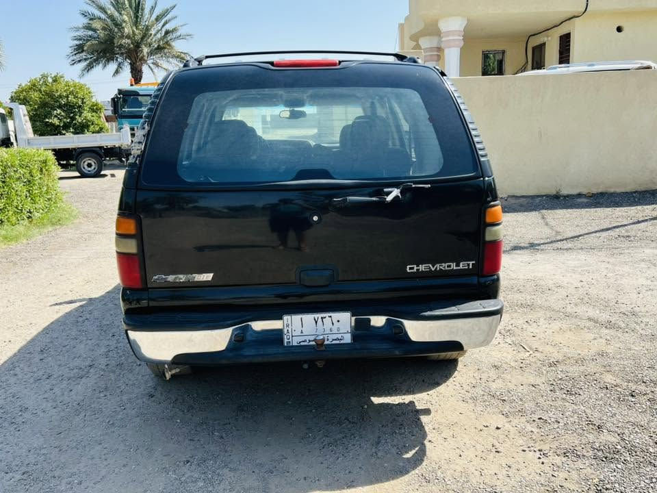 تاهو موديل ٢٠٠٤ سياره جاهزه مكينه وكير كفاله حجم ٥٧٠٠ سياره مصبوغه عام تغيير لون مكفوله من ضربه منضومه غاز جديده تبريد شغال سياره جاهزه رقم بصره بسمي تحويل مباشر مكاني بغداد جسر ديالى ‭***********‬

