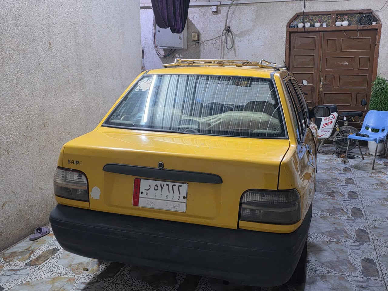 السلام عليكم
سايبا مديل 2014 سيارة جاهزة مكينة وكير السعر 20 بيها مجال رقم *********** مكان بصرة
