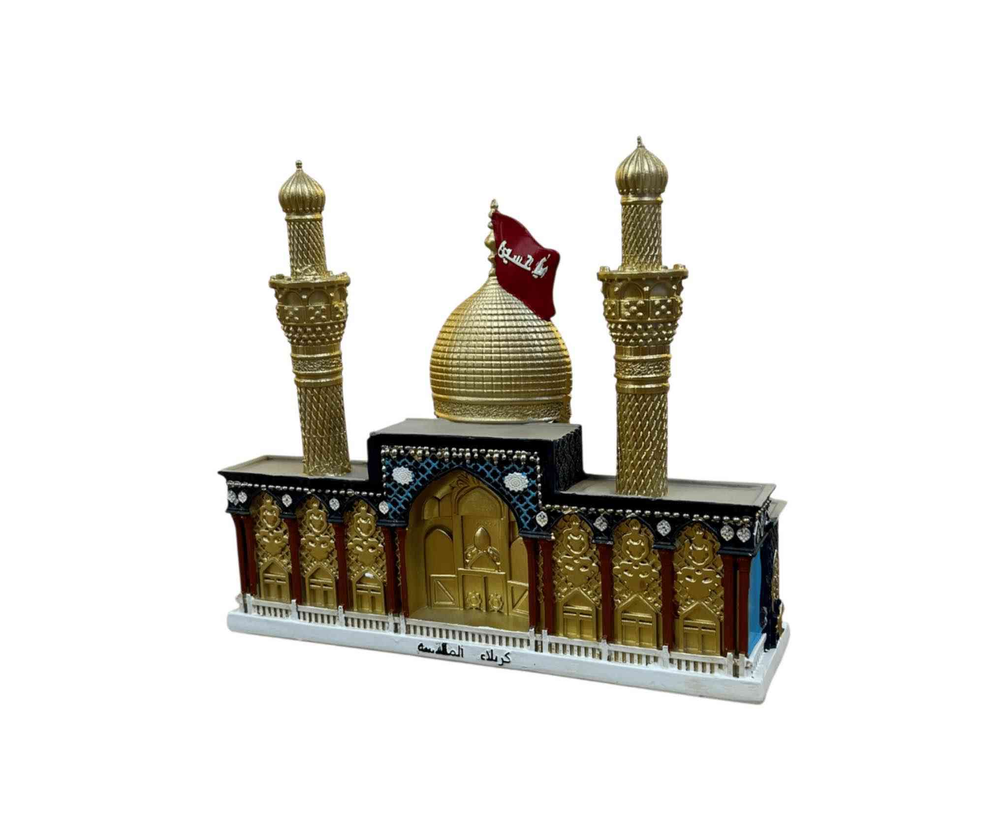 كربلاء حاضرة بكل تفاصيلها 🖤

مجسم ضريح الإمام الحسين (ع) بتصميم فخم ودقيق

قبة ذهبية ومنارتين تعكس روح المكان

قطعة تفيض روحانية وهيبة

مثالي للبيت، المجلس، أو كهدية مباركة

رمز خالد لمعاني التضحية والإيمان

خلّي كربلاء قريبة من قلبك دائمًا 🌹 بغداد, العراق


**إذا كنت صاحب هذا الإعلان وتريد حذفه لأي سبب، رجاءا أرسل رسالة إلى الدعم الفني**