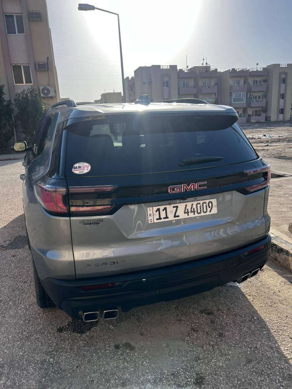 جمسي اكاديا  2024 ايلفيشن وارد امريكي
Gmc Acadia 2024 2.5L 4 

          حجم المكينه : 2.5   4 سلندر    

الضرر : دعاميات فقط بارد قليل طرف البنيد اثر تحميل   
مواصفاتها 
1. شاشه تسلا
2. كامرات 360
3. حساس خلفي امامي
4.سبعه راكب
5.كشنات جلد 
6. رادارات جانبيه
7. رادار امامي
8. تحديد مسار
9.ويل كب 
10.اشاير بالمري
11.تحكم 
12.كشنات كهرباء
13.كشافات
14. تشغيل عن بعد
15.صندوك كهرباء
16. بصمة ابواب 
17.هندبريك بصمه
18. لايت لد +زنون
19.تو ويل
24. داتا شو 
جاهزه مرقم بغداد 
السعر،  325 الف دولار
مكان السياره الديوانيه
استفسار اتصل 
***********
