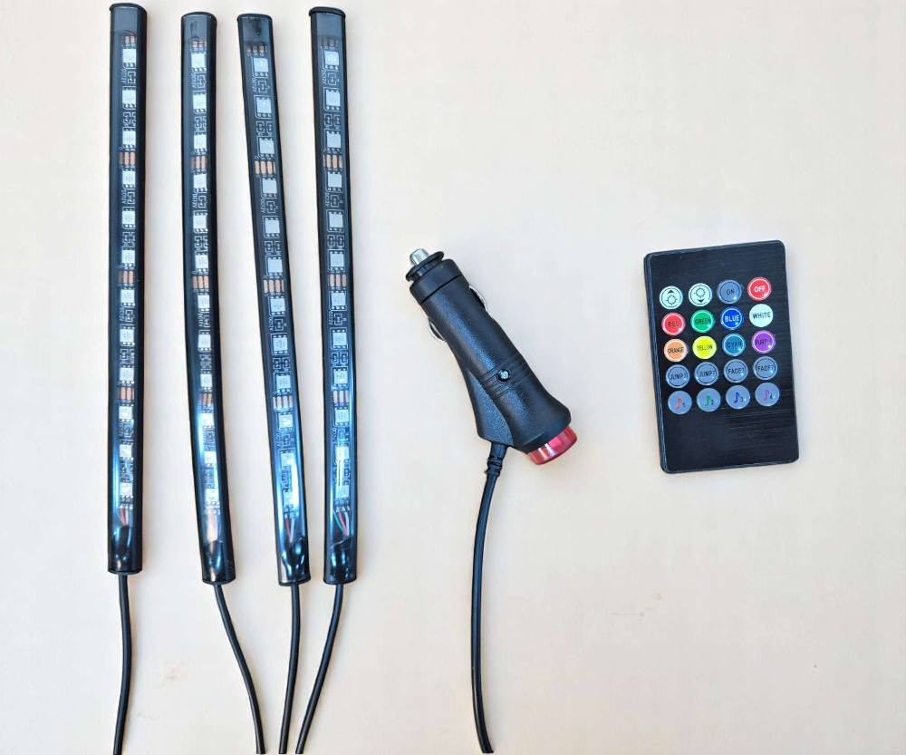 إضاءة LED داخلية لأرضية السيارة
سعر 10 اللف
نرخ 10 هەزار
گەیاندن بە خۆرایی بۆ کوردستانو عێراپ
توصيل مجاني لجميع محافظة عيراق وكوردستان 

الاستخدامات:

إضافة أجواء فاخرة وعصرية داخل السيارة.

مثالية للإضاءة الليلية في أرضية السيارة الأمامية أو الخلفية.

مناسبة للاستخدام الشخصي أو كهدية لمحبي السيارات والإكسسوارات.

المميزات:

تحتوي على 4 شرائط إضاءة LED بطول 21 سم لكل شريط.

عدد 48 نقطة إضاءة LED قوية وموفرة للطاقة.

ألوان متعددة ( 7 ألوان مختلفة) يمكن تغييرها باستخدام الريموت.

تحكم بالصوت: الإضاءة تتفاعل مع الموسيقى والصوت داخل السيارة.

لاصق خلفي على كل شريط لتثبيت سهل في المكان المطلوب.

تعمل على طاقة 12 فولت عبر منفذ ولاعة السيارة.

مقاومة للماء ومصممة لتحمّل درجات الحرارة العالية.

الشريحة البلاستيكية للفيشة مصنوعة من مادة ABS المقاومة للحرارة، ما يزيد من أمان الاستخدام.

سلكان بطول 110 سم وسلكان بطول 160 سم لتغطية كل الأرضية.

ريموت للتحكم في الألوان والمؤثرات بسهولة.

محتويات الصندوق:

4 شرائط إضاءة LED.

وحدة توصيل بالطاقة 12V (لمنفذ ولاعة السيارة).

جهاز تحكم عن بعد (ريموت).

سلك توصيل مدمج مع مفاتيح تشغيل.

ملاحظات:

أبعاد الغلاف: الطول 25 سم × العرض 9 سم × الارتفاع 4 سم.

تأكد من تنظيف المكان قبل تثبيت الشريط اللاصق لتحسين الالتصاق.

يُنصح بعدم استخدام المنتج أثناء غسيل السيارة أو في مناطق معرضة مباشرة للماء داخل المقصورة. كركوك, العراق


**إذا كنت صاحب هذا الإعلان وتريد حذفه لأي سبب، رجاءا أرسل رسالة إلى الدعم الفني**