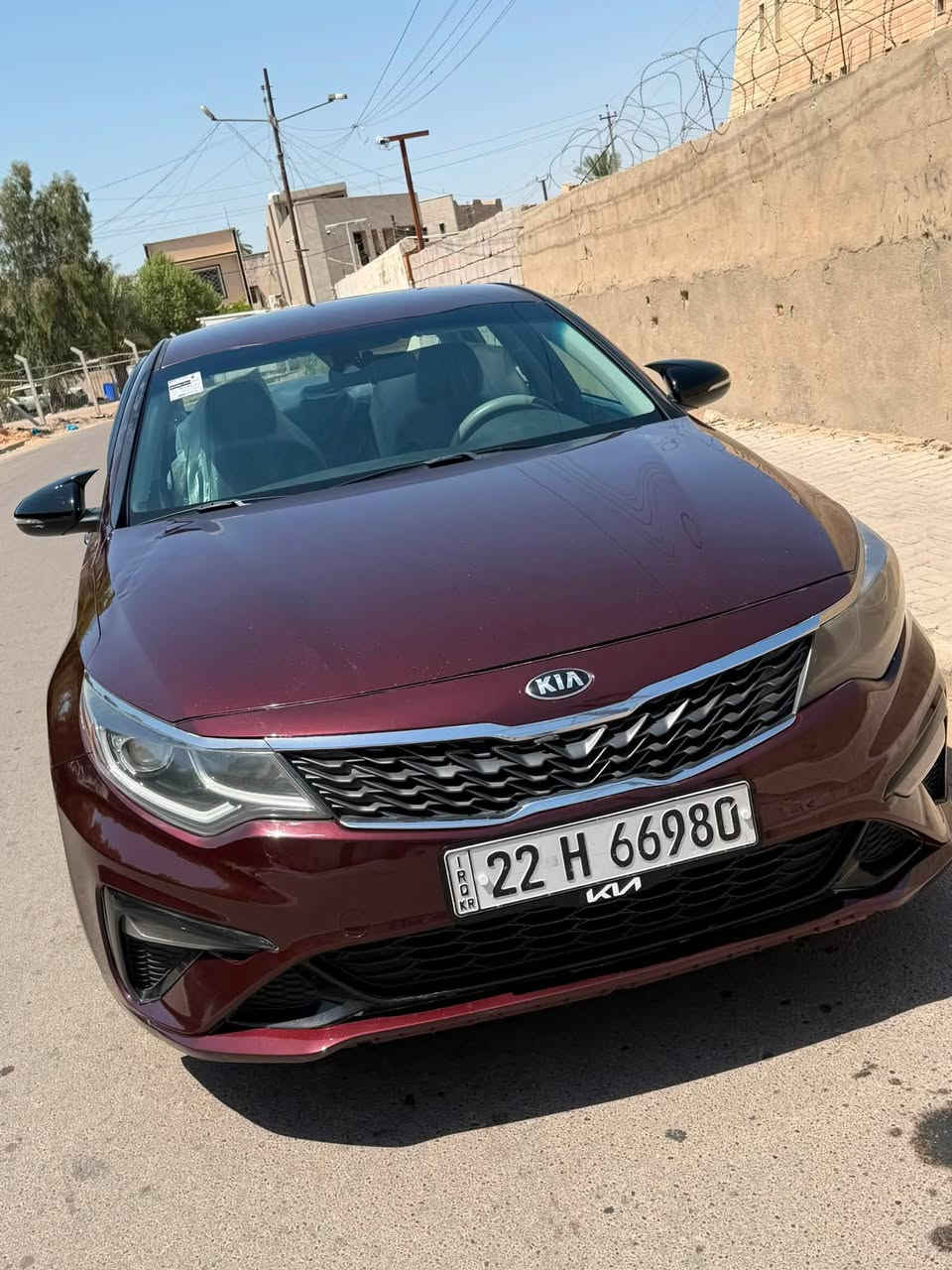 Kia Optima 2019 (11,500$)
مسالخييييييير
بسعر 💵🚨💵 ١١٥ ورقة  💵🚨💵
Kia Optima 2019 fe

وارد امريكي محرك 2400 GDI - رقم اربيل بأسمي
ماشية ١٤٥ الف ميل و قابل للزيادة

((( حادث جاملغ ايمن امامي ايرباك بردة )))

المكان : بغداد - الكرخ

وانساب : ***********
