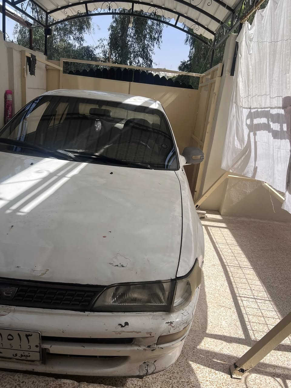 كورلا ١٩٩٣ رقم نينوى
كير ومحرك  شرط 
كير اوتو 
اربع جام كهرب
طخم تايرات جداد
غرفه نضيفه
كابون بانزين اكتروني 
رقم الماني باسمي
رقم ***********
تبريد شغال فقط غاز غاز 
٤٥وبيها مجال
