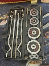 حقيبه اوزان مجموع 55 ڪيلو للبيع السعر 130 مكاني الشعله حي الجوادين للا...