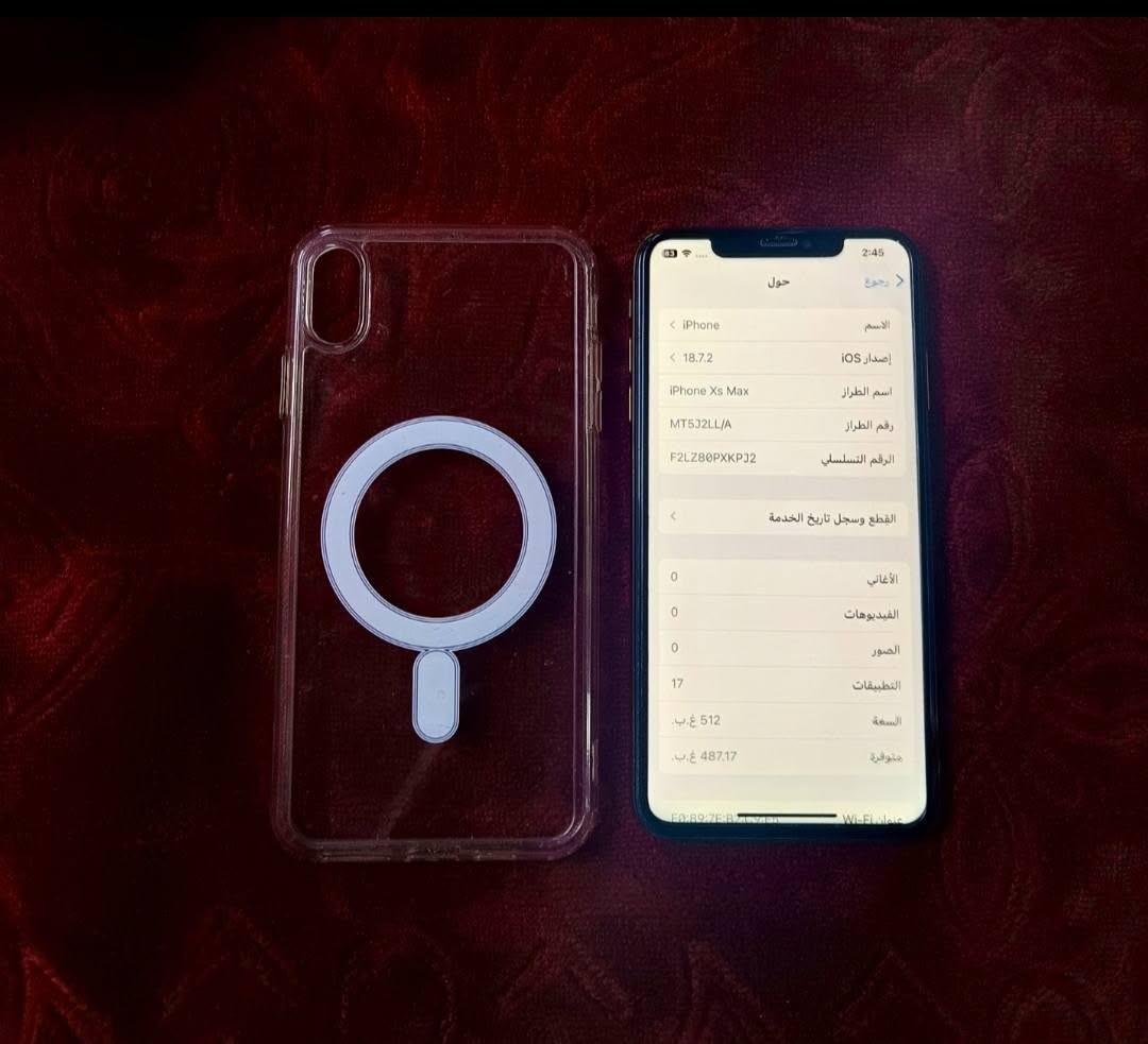 السلام عليكم
ايفون اكس اس ماكس
Iphone Xs Max 
نموذج M
ذاكره 512 
بطارية 100 مبدله
ركزلي عل ذاكره 512
شاشه 3 خيارات
جهاز نضيف زلغه مابي وذاكرته عملاقه شريحتين سيم كارت
بدون ملحقات فقط حافظه
فرمته وطلب ايكلود وابيعه هيج 

يكولون اكو تخطي ب10 الاف بس مايشتغل الشرائح

المهم رايده ب135 الف وبي مجال قليل ولو يسوه اكثر
او مراوس حسب الرغبه 
سكني بصره


**إذا كنت صاحب هذا الإعلان وتريد حذفه لأي سبب، رجاءا أرسل رسالة إلى الدعم الفني**