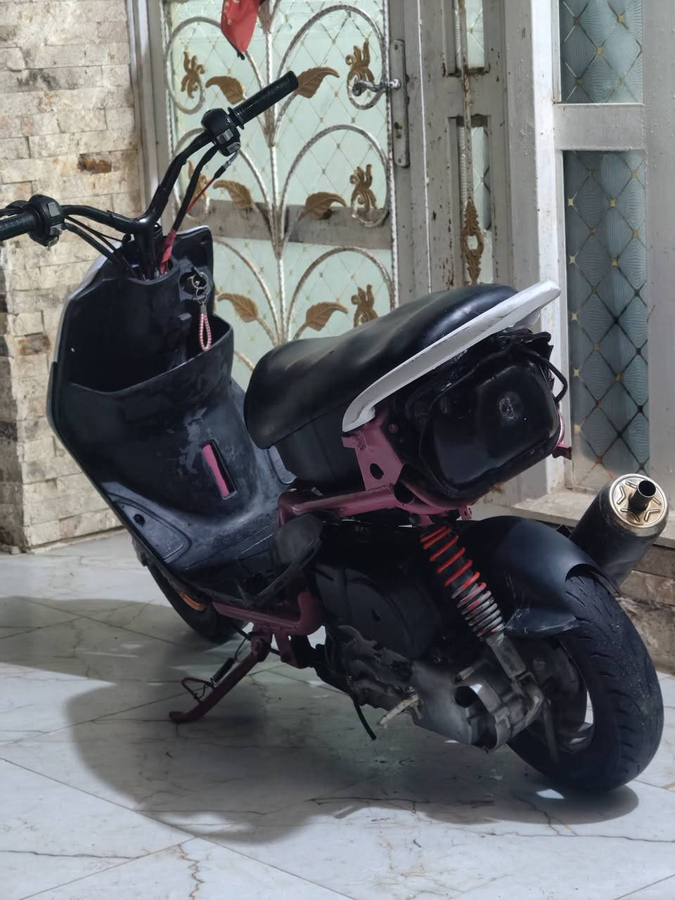 سلام عليكم دراجه ماكس عدله للبيع 
دراجه بوشه 55شلعه ومعدل فول دراجه كلش حلوه 
وماعايزه اي شي مكاني نجف كوفه عباسيه *********** السعر400وبيه مجال شراي بيك خير ودلل مو شراي لا تعبني
