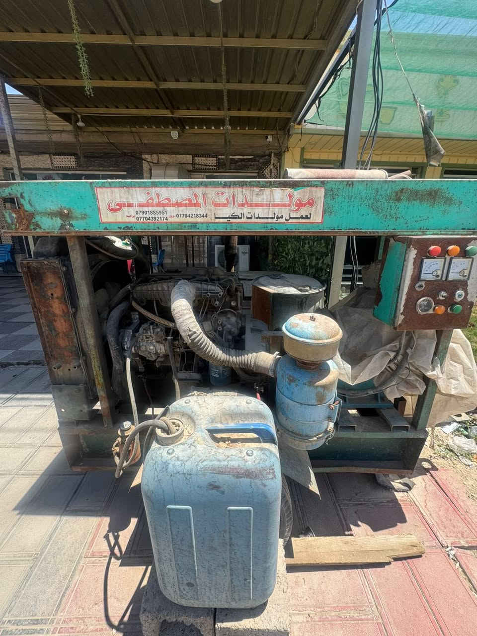 مولد كيه البيع كرط شغل جاهزه تفحص وشيل  *********** مكان واسط الاحرار
