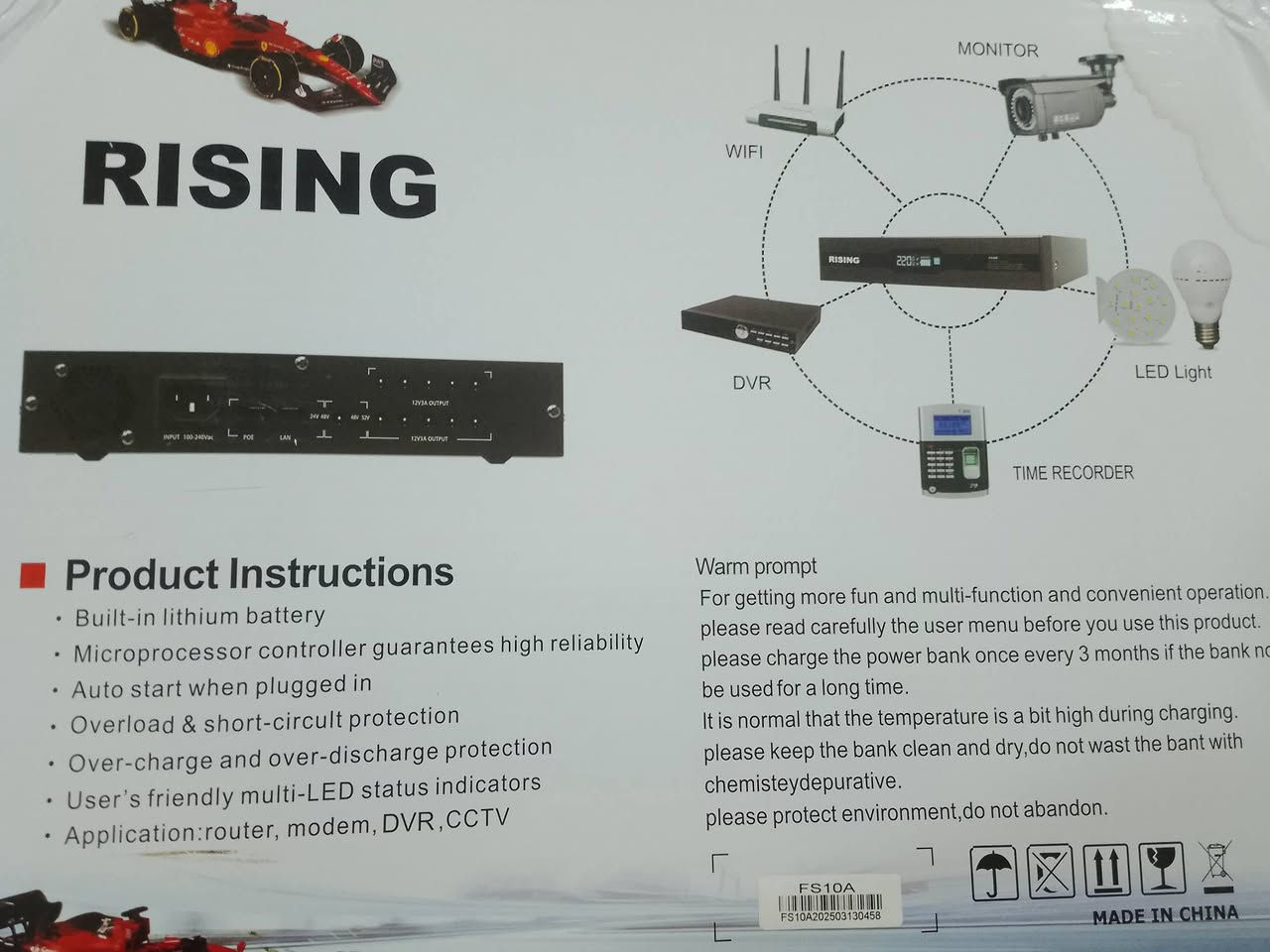 يو بي اس يشغل راوتر وتلفزيون وكامرات وبطاريتة 24الف جهاز حديث السعر65


**إذا كنت صاحب هذا الإعلان وتريد حذفه لأي سبب، رجاءا أرسل رسالة إلى الدعم الفني**