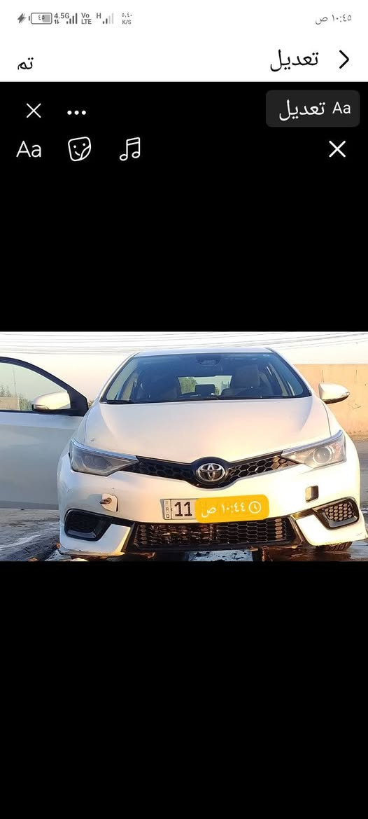 السلام عليكم #كورلا هاج باك #im.    #موديل2018  وراد امريكي حادث جاملغ امامي موصفات كامله كامره تحكم استيرن تبريد تدفئه كير عادي واتو ماتيك مكان #بغداد #سعر113
#وتساب***********
#الاتصال***********
