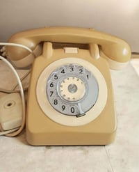 تلفون قرص • قديم • الثمانينات