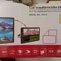 وبركاتة شاشة للسيارة حجم 10.4  ذاكرة تخزين 64 ورام 2 شاشة تجي بطول وبل...