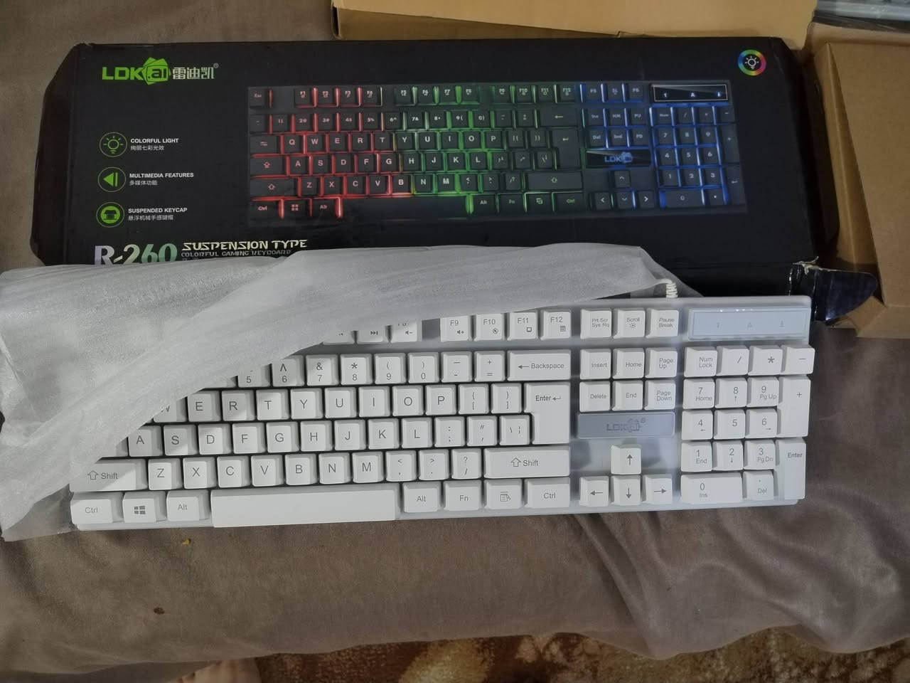 السلام عليكم كيبورد كيمنك
اعلي سعر ابيع


**إذا كنت صاحب هذا الإعلان وتريد حذفه لأي سبب، رجاءا أرسل رسالة إلى الدعم الفني**