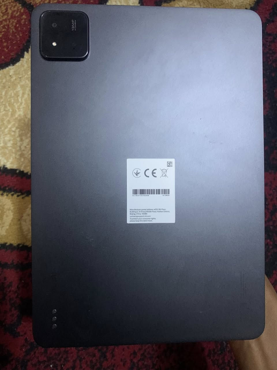 شاومي باد7 ذاكرة ٢٥٦
استخدام ٣ ايام 
السعر ٤٤٠ الف 
المكان بغداد
***********
