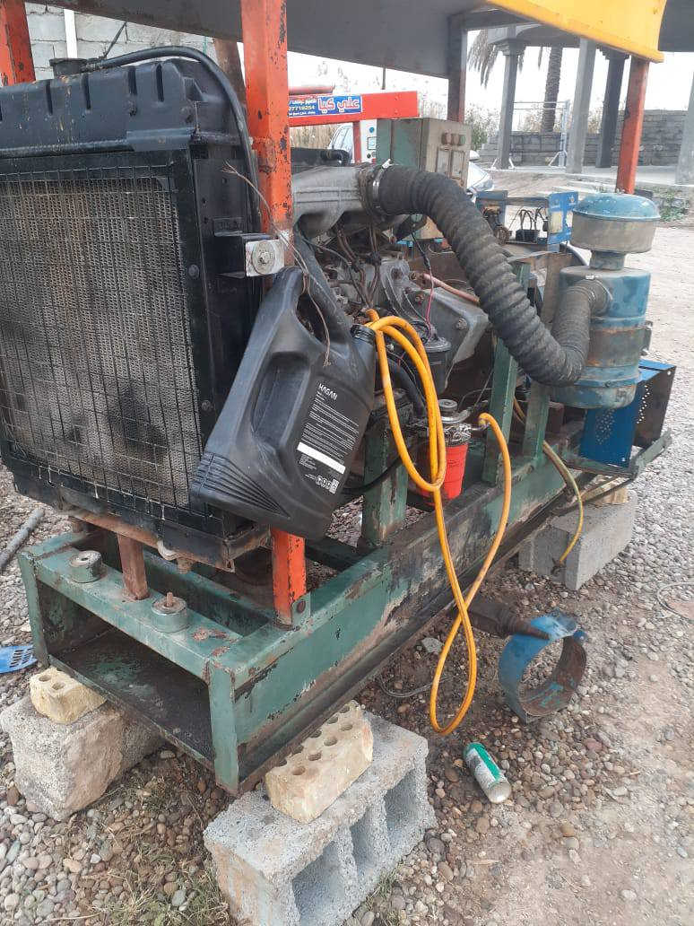 للبيع
مولد كيا 2700
توليد 30 كيفي 3 فيز 
محرك مكفول من البخار وتنقيص 
سعر 14 ورقه 
مكاني قضاء الطارميه تقاطع المشاهده 
***********
