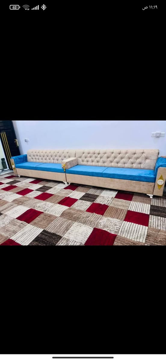 يا الله من داخل معمل ومعرض بركات الامام  الحجه لتخم وديوان حسب طلب الزبون شغل درجة ولي ضمان للقماش ولخشب 5 سنوات شغل كله بلوك اسود قماس خاولي سارعو لحجز لمده سبوع سعر لمتر 75 عنوانه بابل لمسيب قرب معمل لسمنت لستفسار ***********
