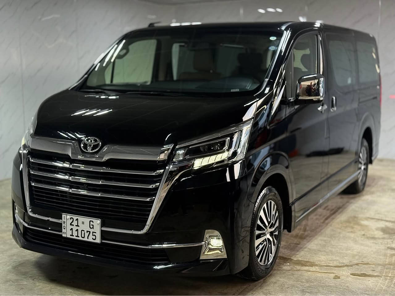 Toyota Granvia ⚜️
مودیل2020
بدون صبغ و بدون بارد كل بشرط✅
فول مواصفات 
‎ (مامفتوح )بشرط ‎محرك ٦ سلندر
سليماني📍
380$💵
0773 554 8009📞
………………..
Toyota Granvia ⚜️
مۆدیل:2020
40.000KM
بێ بۆیاخ بێ سارد بە شەرت✅
فول مواسەفات 
مەكینەی ٦ بستۆن بەشەرت نەكراوەتەوە
سلێمانی📍
380$💵
0773 554 8009📞
Admin 🌹 السليمانية, العراق
