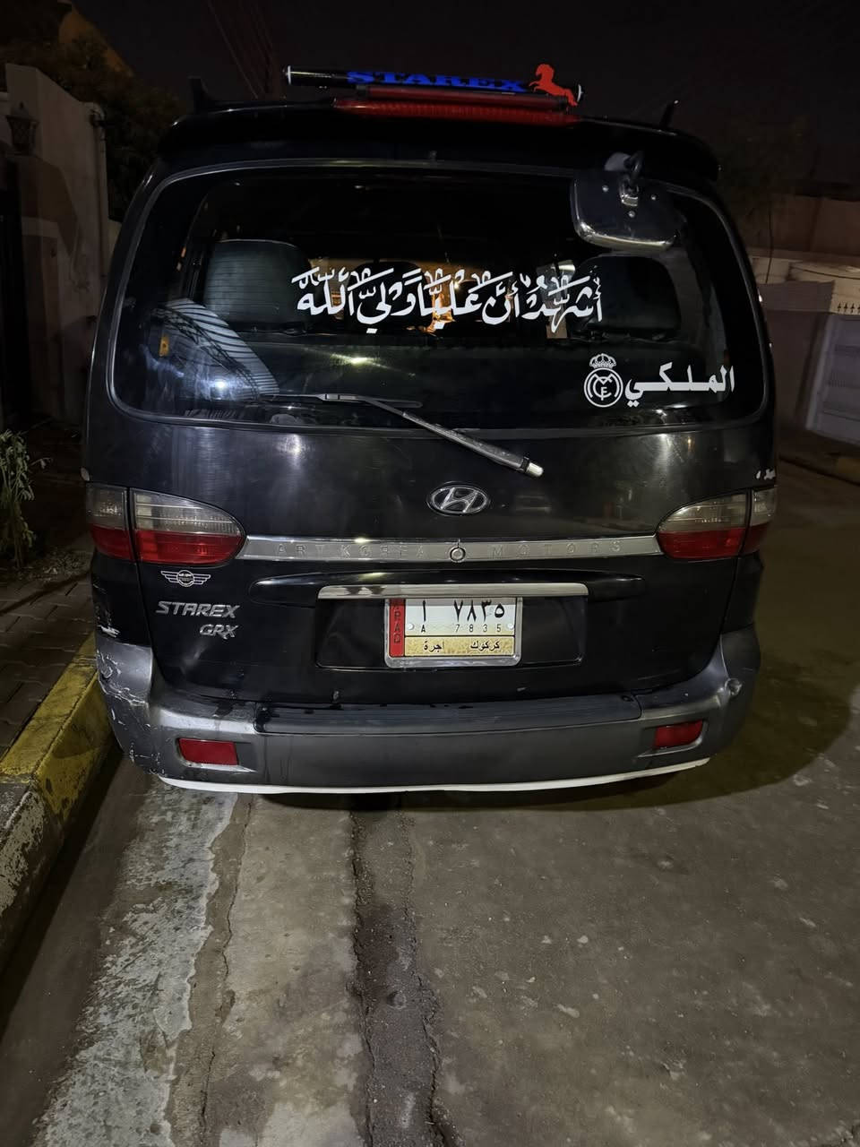 سلام عليكم ستاركس 2007 للبيع مكينة خيط بوخار خفيف كير اكسل بشرط ضرر قبق بصف صندوك بصورة يبين سنوية 2029 رقم الماني جديد معاملات كامل سعر 86 بي مجال بسيط مكان سيارة كركوك للاستفسار رقم

***********
