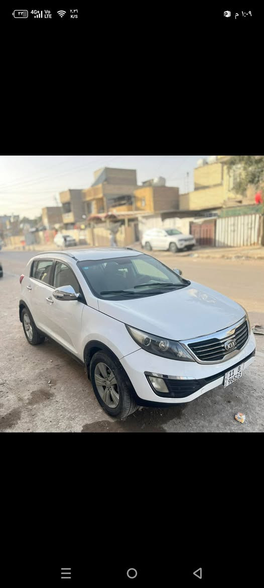 السلام عليكم كيا سبورتج موديل 11السياره خليجية كفالة من التبديل بيهة بنيد مصبوغ وجملغ خلفي مكينة كير صدر تخم تأير كلة جديد رقم بغداد الدولي الجديد بسمي والسونار مرفوق بالمنشور مكان السياره بغداد حي اور السعر 123وبيهة مجال شاصي لغد حوض تكم كفالة عامة ***********
