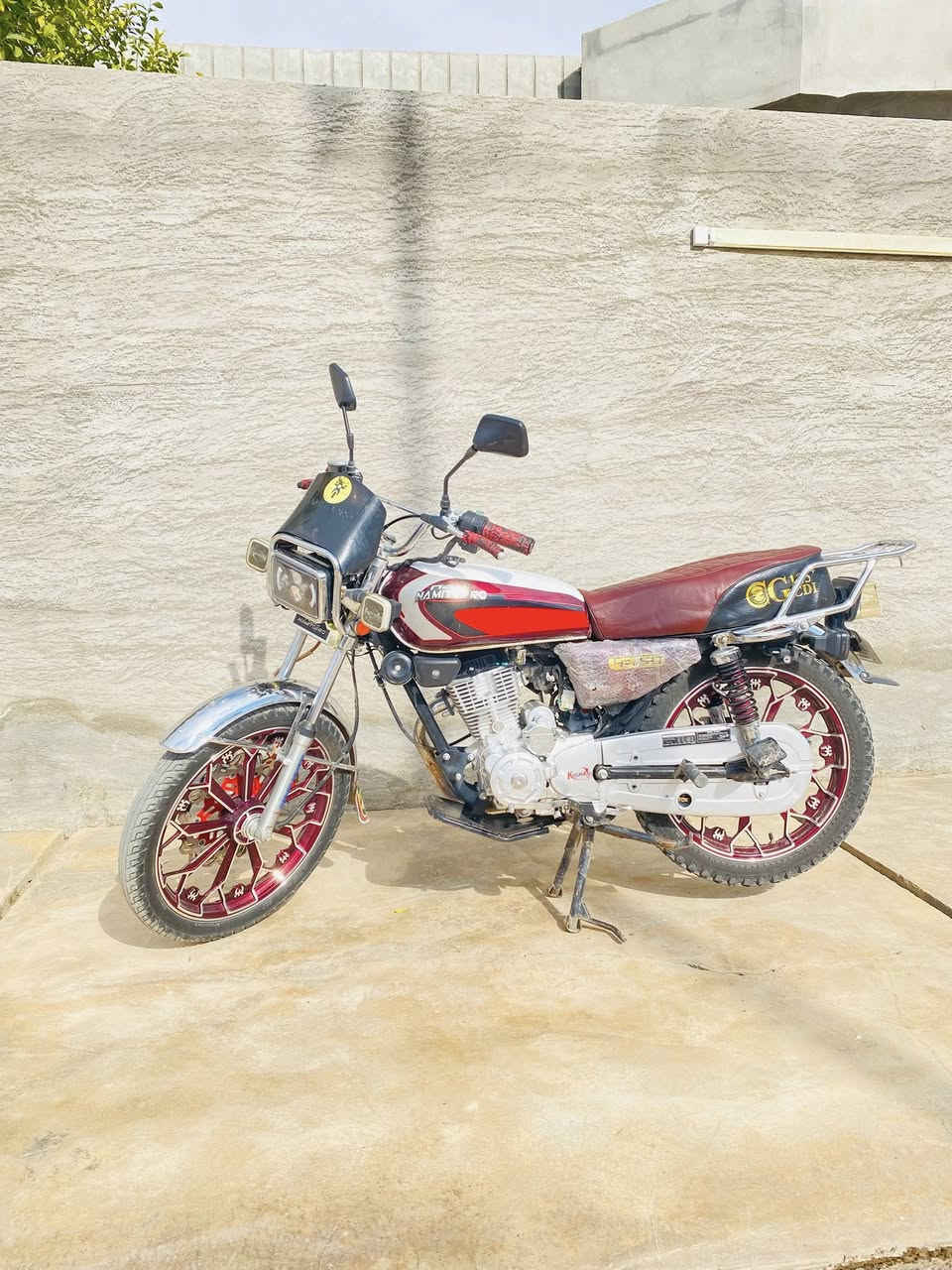 السلام عليكم دراجه للبيع نامه بروه دراجه فول مكينه ٢٠٠ دراجه ✈️ المكان صلاح الدين قضاء الضلوعيه قريه الامين الرقم ***********
