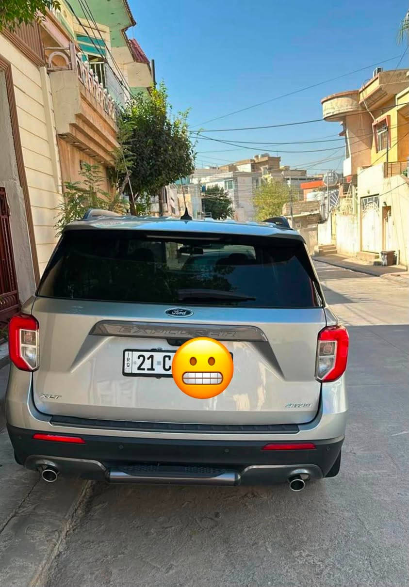 السلام  عليكم ورحمة الله وبركاته
ملاحظه ‼️ سنويه هزه براد رقم كولها اصدار جديد 

‏‎‏‎        ——— لـلـبـيع  ———

‏‎‏‎فورد اكسبلورر   —  Ford Explorer

‏‎‏‎وراد أمريكي.     —    ايرباك البرده   واستيرن شرط راجع شركة سستم 

‏‎‏‎الموديل           —     2022 

فئة.                 —     XLT plus.

حجم المكينه   —      V4/2300T

‏‎‏‎اللون                —      رصاصي غامق    

‏‎‏‎المسافه المقطوعه —  50 ميل  

‏‎‏‎حاله السياره. — بدون صبغ  بدون تبديل  فقط ربع دعامية ( التقرير مرفق مع الصور )  

‏‎‏‎المواصفات 

‏‎‏‎- بصمة تشغيل 

- بنوراما 
بصمتين سويج 
‏‎‏‎- بصمة أبواب 
‏‎‏‎-تشغيل عن بعد 
‏‎‏‎-ترحيب عند الاقتراب 
-نظام الملاحه 
-شاشه ديجتال
‏‎‏‎-كشنات جلد + 
-حساس امامي 
-حساس خلفي
-رادارات 360درجه 
-كامرات 360درجه
‏‎‏‎- شاشه كبيره تدعم نظام الأبل كار بلي ونظام الاندرويد 
‏‎-تدفئة ستيرن 
-تدفئة كشنات
‏‎-گير ماوس 
‏‎-نظام الدفع 4WD
-اشاره بالمرايه  
‏‎-اوتو هولد 
‏‎-اوتو ستوب 
‏‎-هندبريك بصمه 
‏‎-٧وضعيات قياده 
‏‎‏‎-كشنات تدفئة 
‏‎‏‎- ستيرن بحركه كهربائيه 
‏‎‏‎- تبريد مركزي 
-بصمتين سويج 
‏‎‏‎- بگ لايت LED 
‏‎-صندوق كهربائي  شفط 
‏‎-كشنات VIP ( منفصل )
‏‎‏‎- كود باب 
‏‎‏‎-كرسي السايق والراكب بحركه كهربائيه
‏‎‏‎-تحكم ستيرن جهتين 
‏‎‏‎-تحديد سرعه 
‏‎‏‎-مانع انزلاق 
‏‎‏‎-ليد نهاري
‏‎‏‎باقي المواصفات المعروفه 

‏‎‏‎السعر            —    اكتب تم ويوصلك السعر مباشر 
‏‎‏‎رقم السياره    —    السليمانيه   
‏‎‏‎موقع  السياره —     ديالى / خانقين 
‏‎‏‎للأستفسار.     —       ***********
