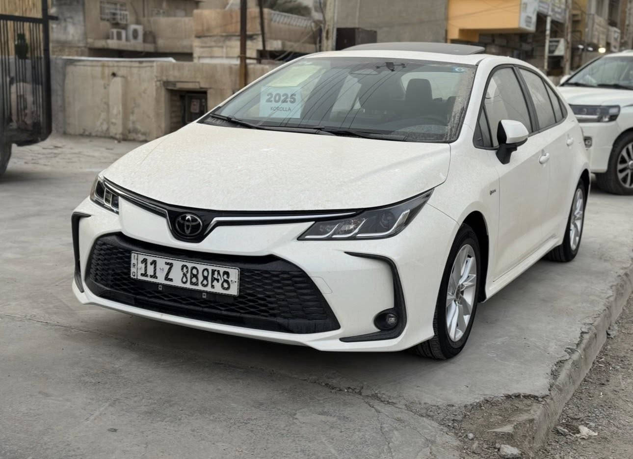 للبيع 📍
كورلا موديل 2025 شكل الخليجي زيرو 
ماشيه 7 ألف بعدها بريحة الشركه 
كفاله عامه من النكشه بدون اي نقص 
مكاني بغداد حي الخضراء 
***********
