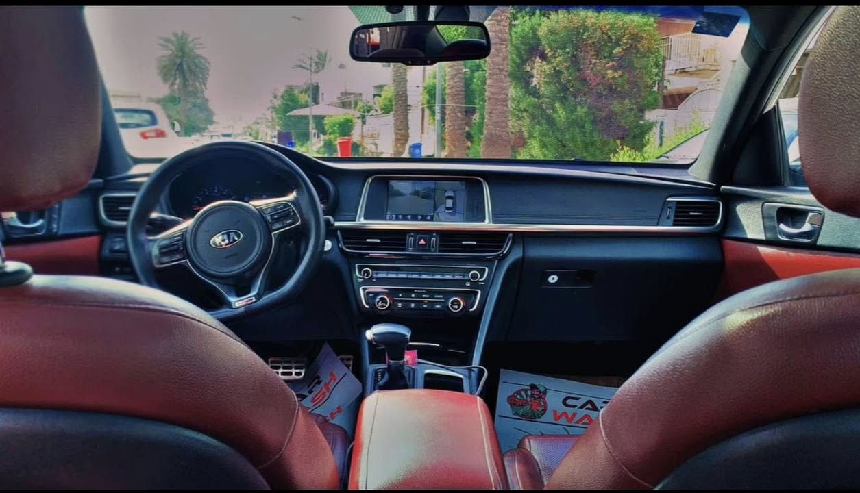 السلام عليكم كيا اوبتيما 2016 اعلى فئة جي تي لاين السعر 115 رقم بغداد دولي كير مكينة كفالة الكشر سونار مرفق بالمنشور شواصي لغود كفالة 
***********
