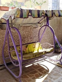 مرجوحه حديد • سليمه • تبديل القماش