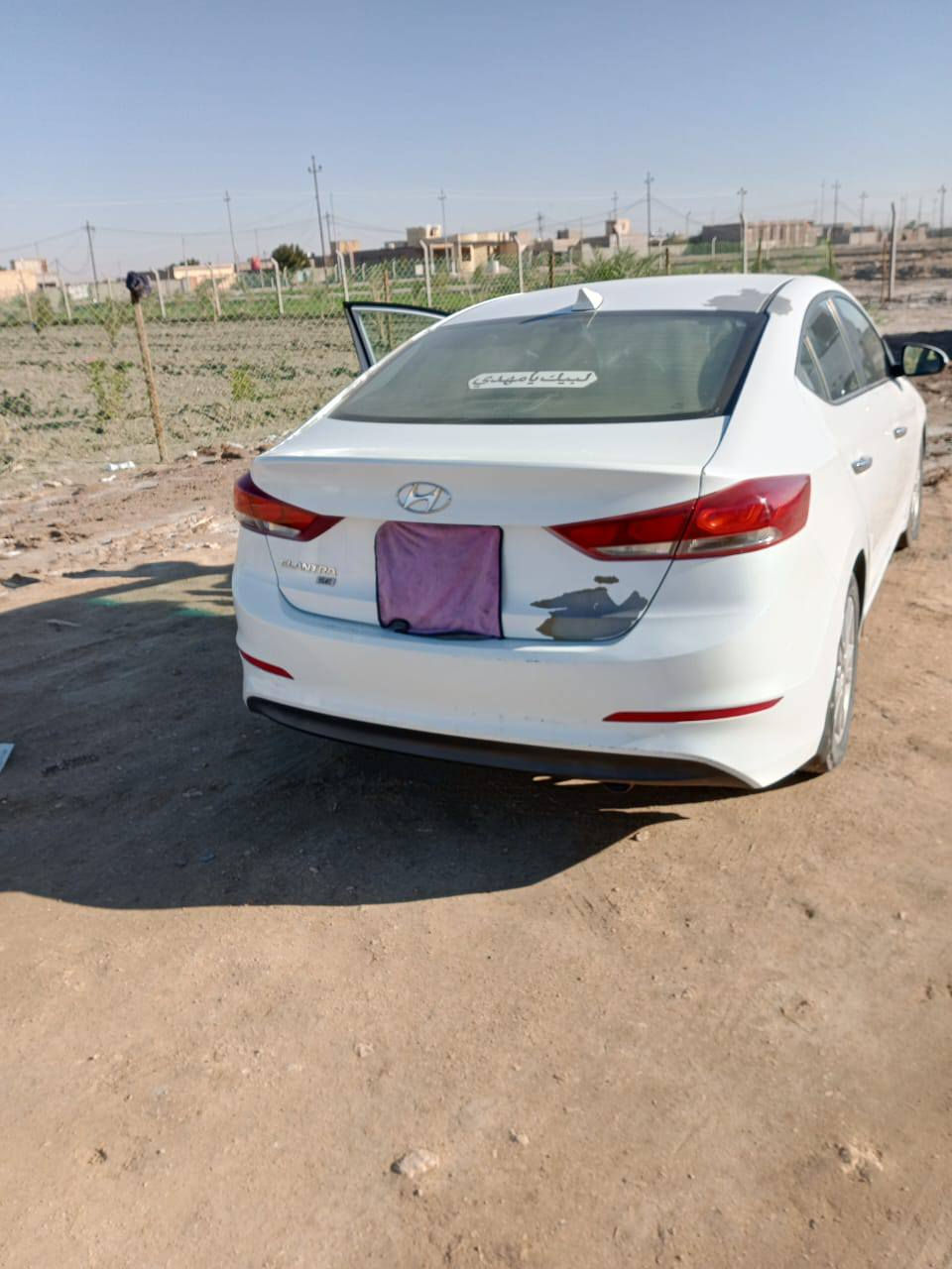 السلام عليكم سياره النترا موديل 2017وارد امريكي مكفوله ضربه وتبديل ما عدا التقشير السعر 120  رقم الهاتف *********** مكانها ناصرية مركز
