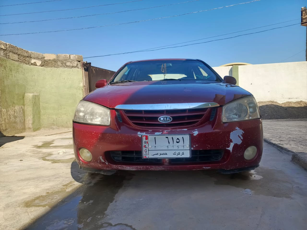 السلام عليكم للبيع بسعر مناسب جدا ب57 وبيها مجال
بيع فقط اعتذر عن الوعده والاقساط 
كيا سبكترا موديل 2006كير اوتامتيك محرك كير  شرط صدر امامي خلفي جديد اربع تايرات جدد بطاين ربعه جدد جام كهرباء 
يعوزها بس رش جماليه 
مكان سياره صلاح الدين (بيجي) 
***********
***********
