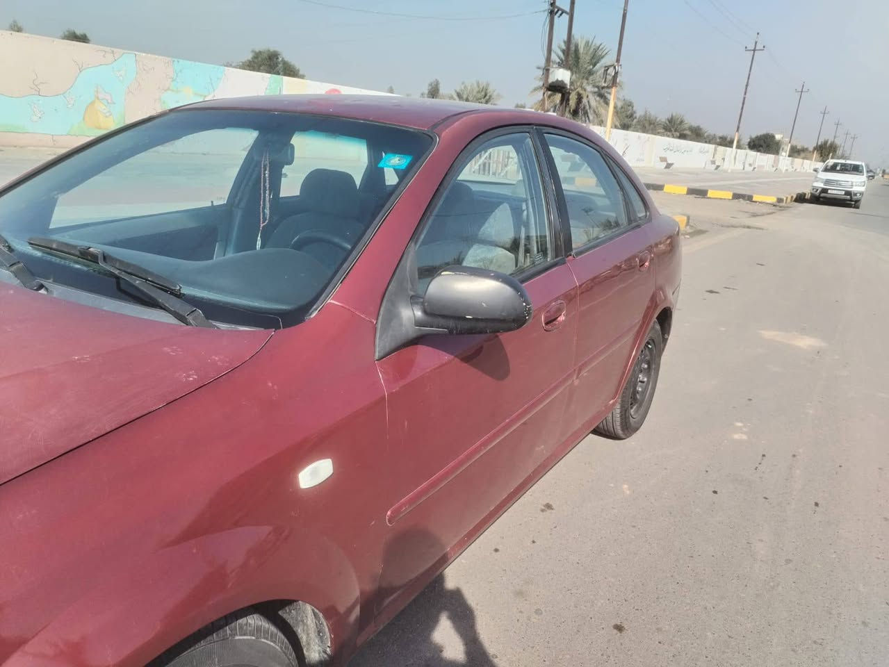 اوبتره موديل ٢٠٠٥ رقم واسط تحويل ثاني يوم سياره جاهزه تخم تاير حداديه تبريد مكان السياره ميسان المجر لاتصال *********** مكلف بل نشر السعر ٥٥
