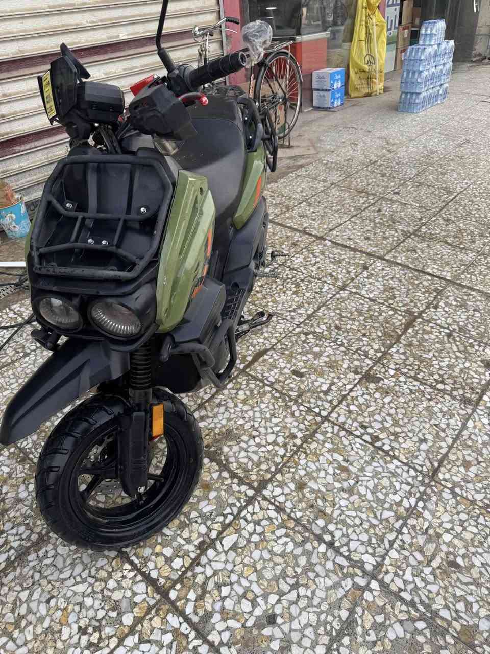 للبيع دراجه اباتشي كامله ما بيها اي نقص 
عنواني مركز الحله 
السعر ٧٥٠ الف 

***********
