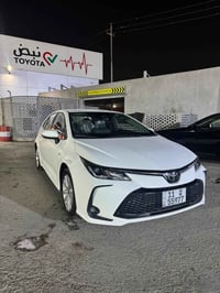 كورلا هايبرد شكل خليجي موديل 2025 سياره ماشيه ٢٦ الف  نظيفه بيها فقط ط...