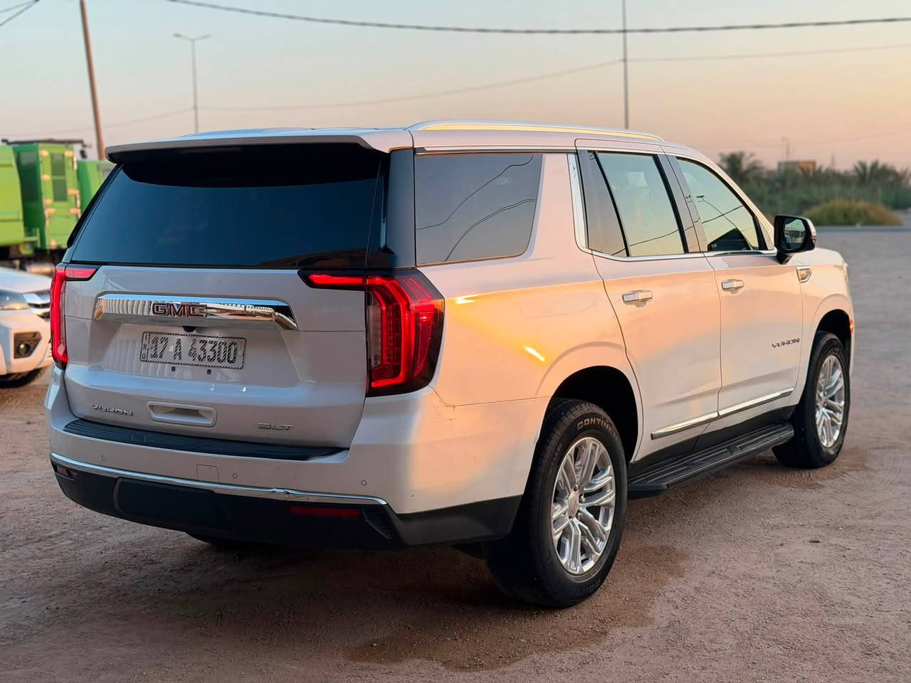 السلام عليكم
للبيع GMC:YUKON : SLT
موديل 2024 مكينه 5300
ضرر تبديل بنيد و جاملغ وصبغ جاملغ خلفي 
بدون ضرر عابر 
السعر 380 وبيهة مجال 
العنوان السماوة الرميثة معرض ال ابوكودة
***********
