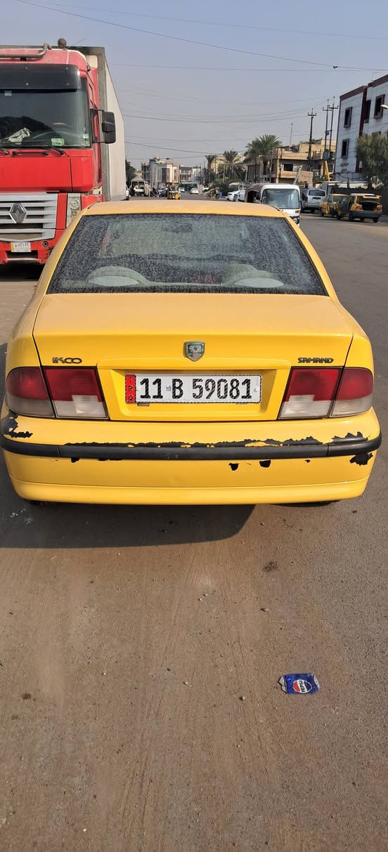 السلام عليكم سمند الشركه العامه
مكفوله كفاله عامه موديل ٢٠١١ ناطقه سنويه باسمي رقم جديد
العنوان بغداد  اتصال***********
