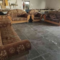 كنبة خشب • أضرار بسيطة • حلة نادر